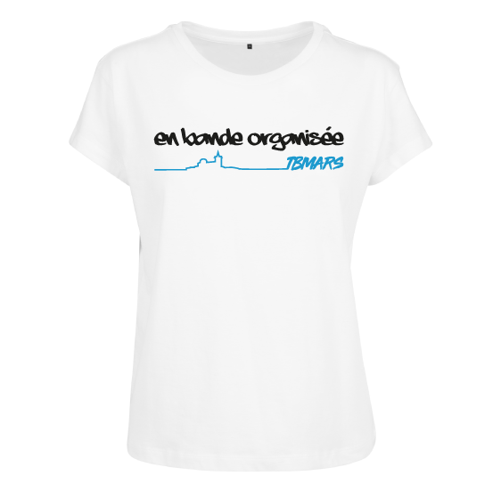 T shirt femme En bande organis e