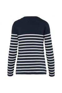 Pull marin femme