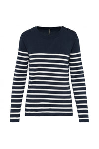 Pull marin femme