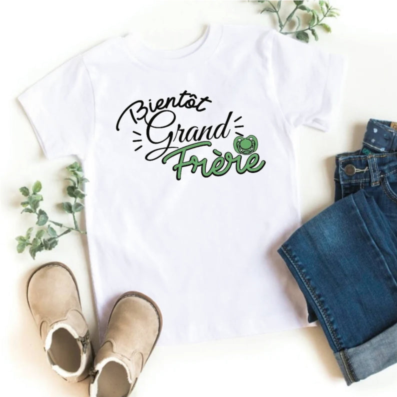 T-shirt Bientôt grand frère