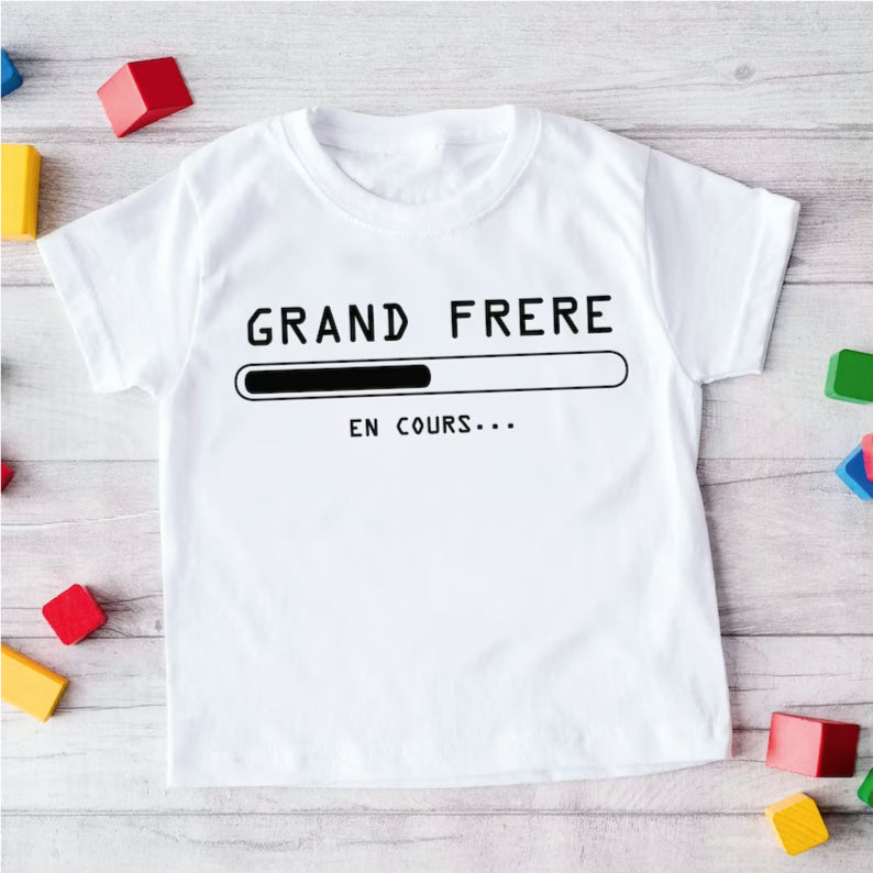 T-shirt Grand frère en cours