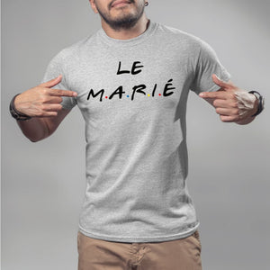 T-shirt Le marié / Team du marié EVG