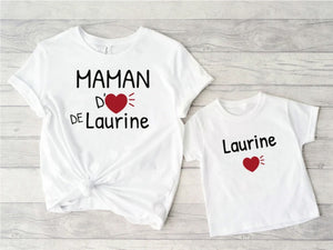 T-shirts complices Maman/enfant