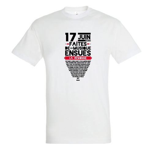 T-shirt Faîtes de la musique ENSUES 2023