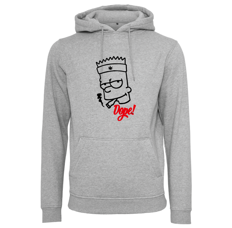 Sweat à capuche Bart Simpsons - Dope