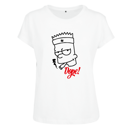 T-shirt femme Bart Simpsons - Dope