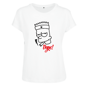 T-shirt femme Bart Simpsons - Dope