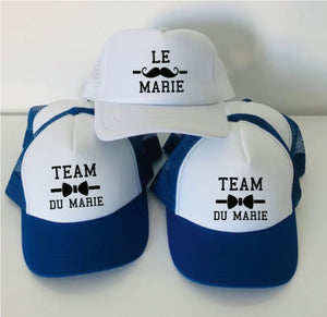 Casquette Le marié / Team du marié