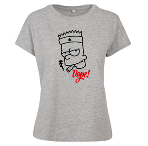 T-shirt femme Bart Simpsons - Dope