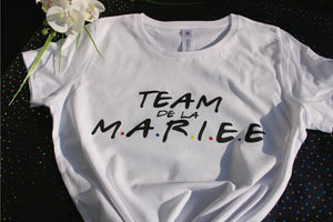 T-shirt La mariée / Team de la mariée EVJF