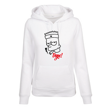 Charger l&#39;image dans la galerie, Sweat à capuche femme Bart Simpsons - Dope