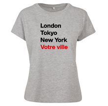 Charger l&#39;image dans la galerie, T-shirt homme London Tokyo New York et la ville ou le village de votre choix