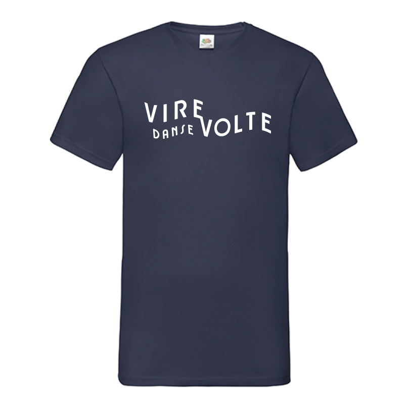 T-shirt homme col V Virevolte Danse