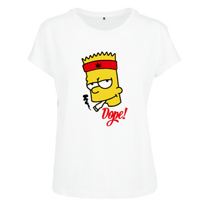 T-shirt femme Bart Simpsons - Dope