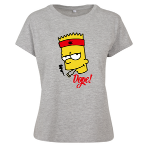 T-shirt femme Bart Simpsons - Dope