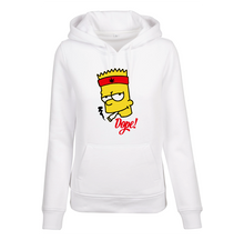 Charger l&#39;image dans la galerie, Sweat à capuche femme Bart Simpsons - Dope