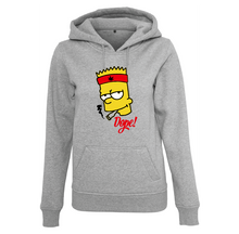 Charger l&#39;image dans la galerie, Sweat à capuche femme Bart Simpsons - Dope