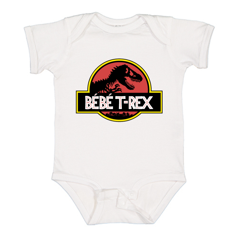 Body pour bébé Jurassic Park pour toute la famille - Bébé T-REX