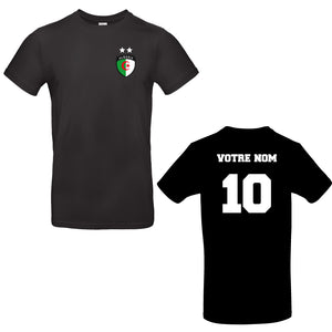 T-shirt enfant Algérie personnalisé avec nom et numéro au choix