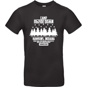 T-shirt homme Camp Upside Down - Stranger things