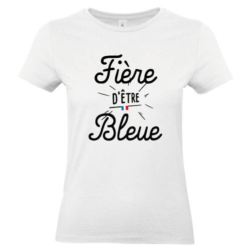 T-shirt pour femme Fière d'être bleues