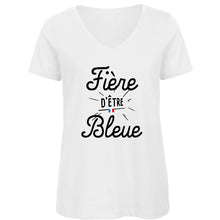 Charger l&#39;image dans la galerie, T-shirt pour femme Fière d&#39;être bleues