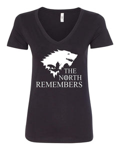 T-shirt femme Game of Thrones - The North remembers