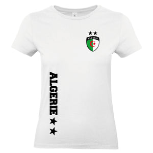 T-shirt femme Algérie **2019 blanc