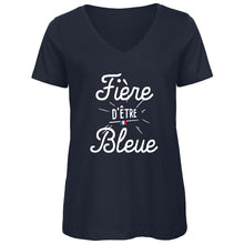 Charger l&#39;image dans la galerie, T-shirt pour femme Fière d&#39;être bleues