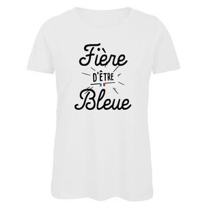 T-shirt pour femme Fière d'être bleues