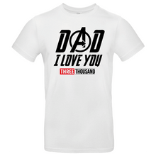 Charger l&#39;image dans la galerie, Tshirt Dad I love you - Éditions limitées Avengers