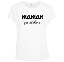 Charger l&#39;image dans la galerie, T-shirt femme Maman qui déchire