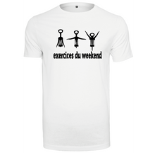 Charger l&#39;image dans la galerie, T-shirt homme Exercices du week-end