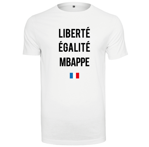 T-shirt enfant Liberté Égalité Mbappe