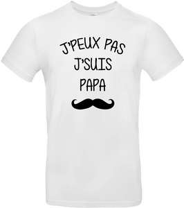 T-shirt Je peux pas je suis papa