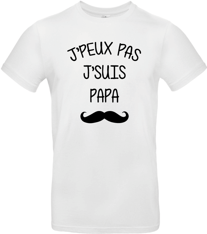 T-shirt Je peux pas je suis papa