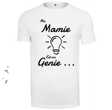 Charger l&#39;image dans la galerie, T-shirt enfant Ma mamie est un génie