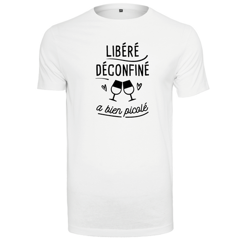 T-shirt homme Libéré déconfiné