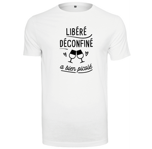 T-shirt homme Libéré déconfiné