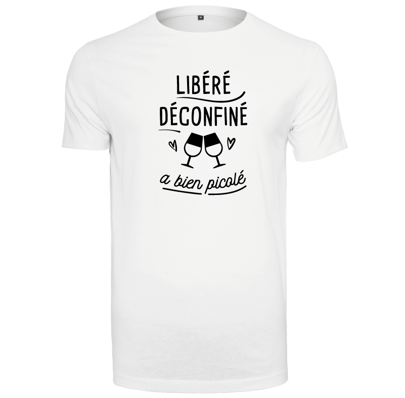 T-shirt homme Libéré déconfiné