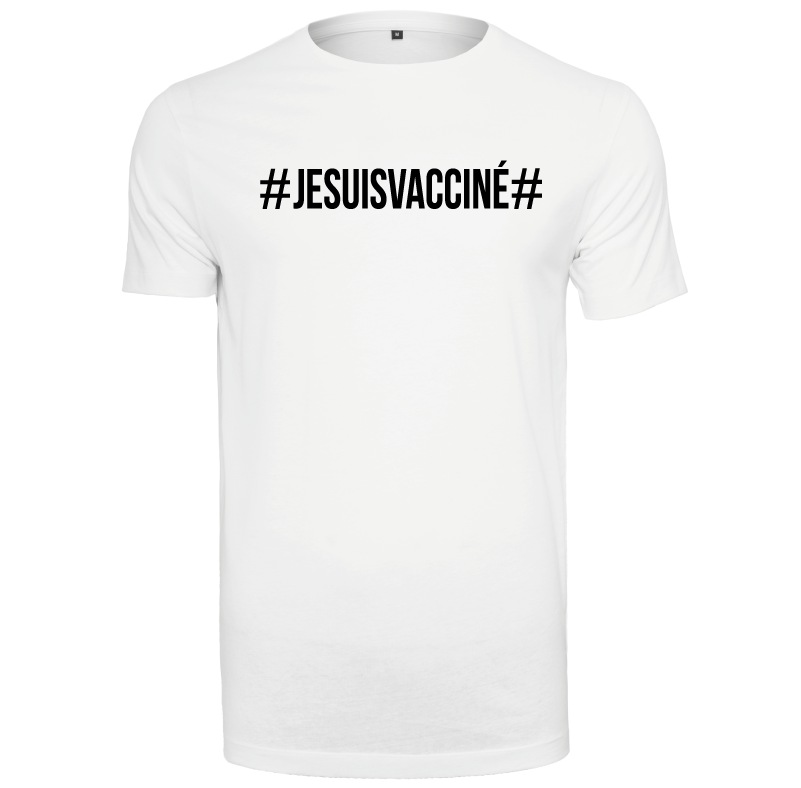 T-shirt homme Je suis vacciné