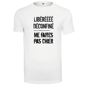 T-shirt homme Libéré déconfiné..