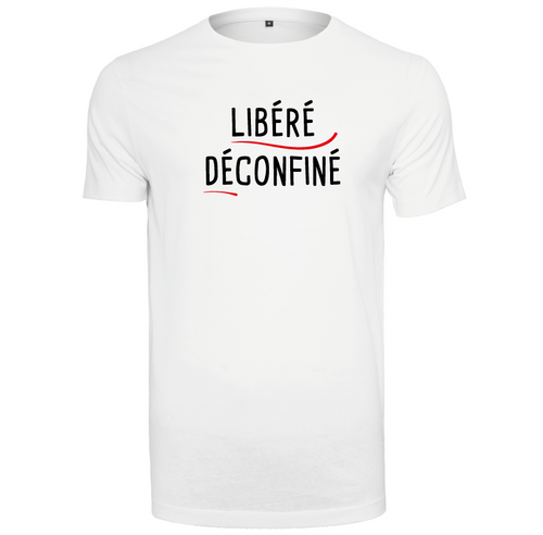 T-shirt homme Libéré déconfiné