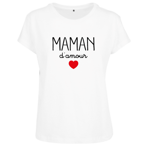 T-shirt femme Maman d'amour