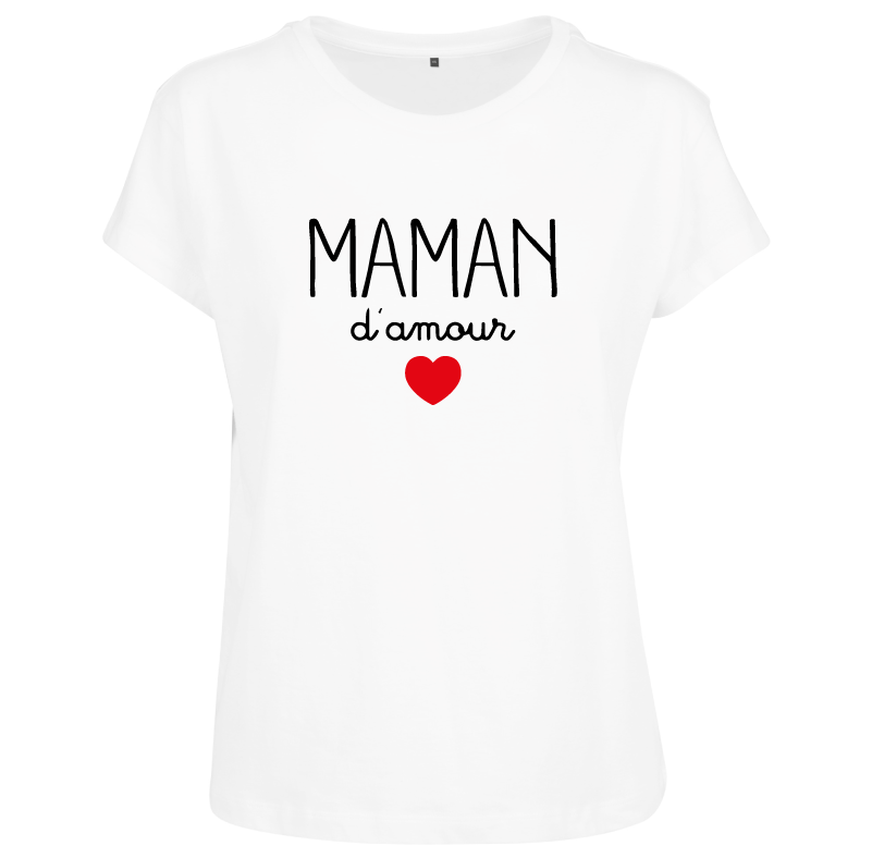 T-shirt femme Maman d'amour