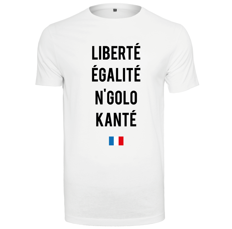 T-shirt homme Liberté Égalité N'golo Kanté