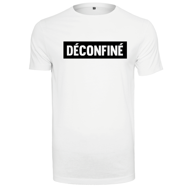 T-shirt homme DÉCONFINÉ