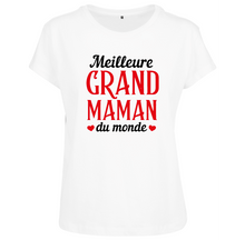 Charger l'image dans la galerie, T-shirt femme Meilleure grand maman du monde
