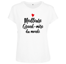 Charger l&#39;image dans la galerie, T-shirt femme Meilleure grand-mère du monde