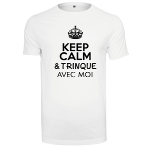 T-shirt homme Keep calm & trinque avec moi